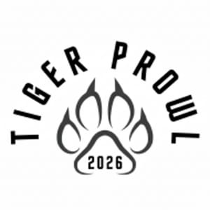 Tiger Prowl 1 Mile & 5k Logo