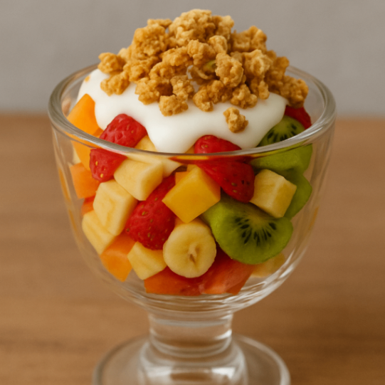 Ensalada Personal con Yogurt y Granola