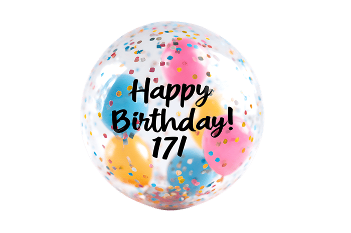 Happy 17th Birthday! 🎉