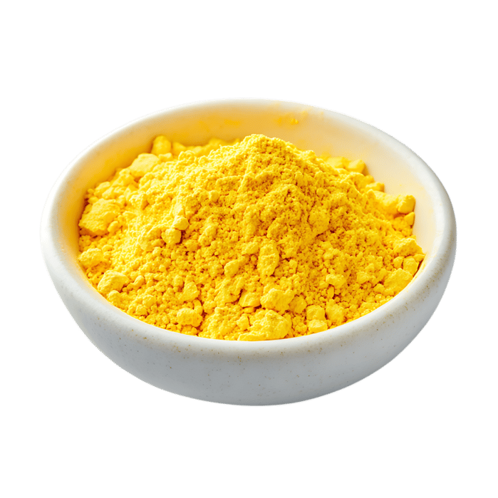 Close up of Turmeric Powder in a Bowl