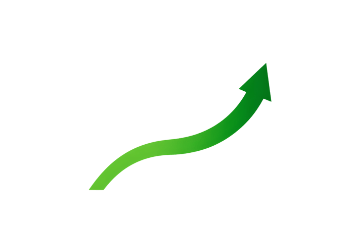 Green arrow pointing upwards160