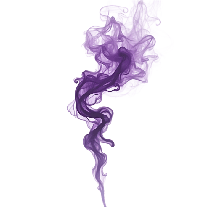 Purple smoke effect for adding atmosphere to designs