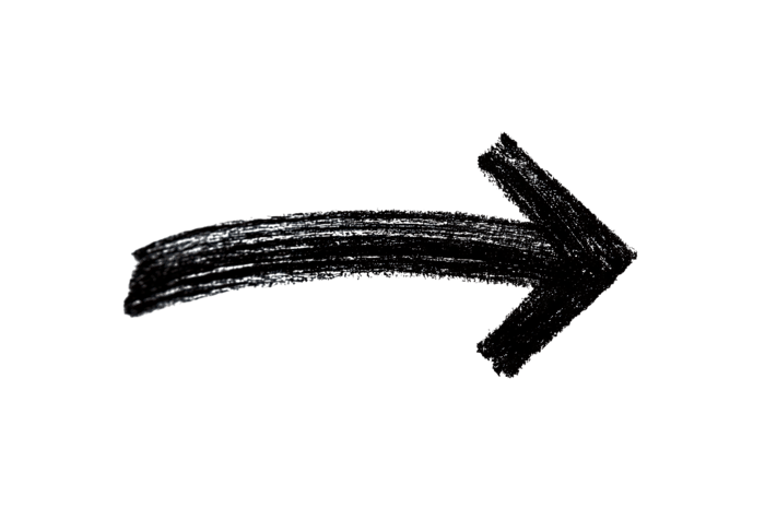 Dark charcoal arrow pointing right.