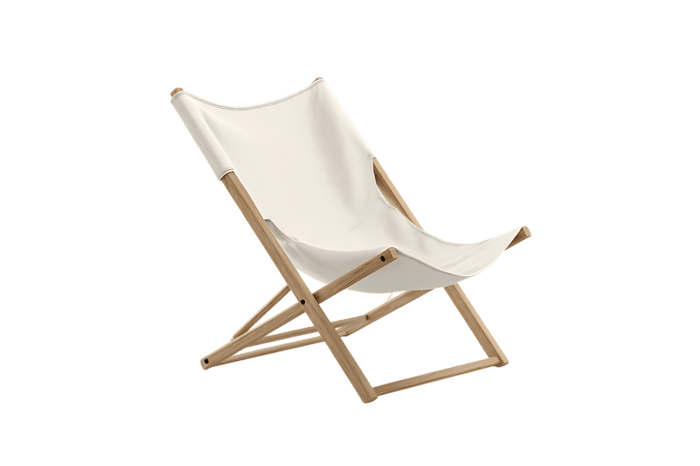 Wooden and canvas deck chair377
