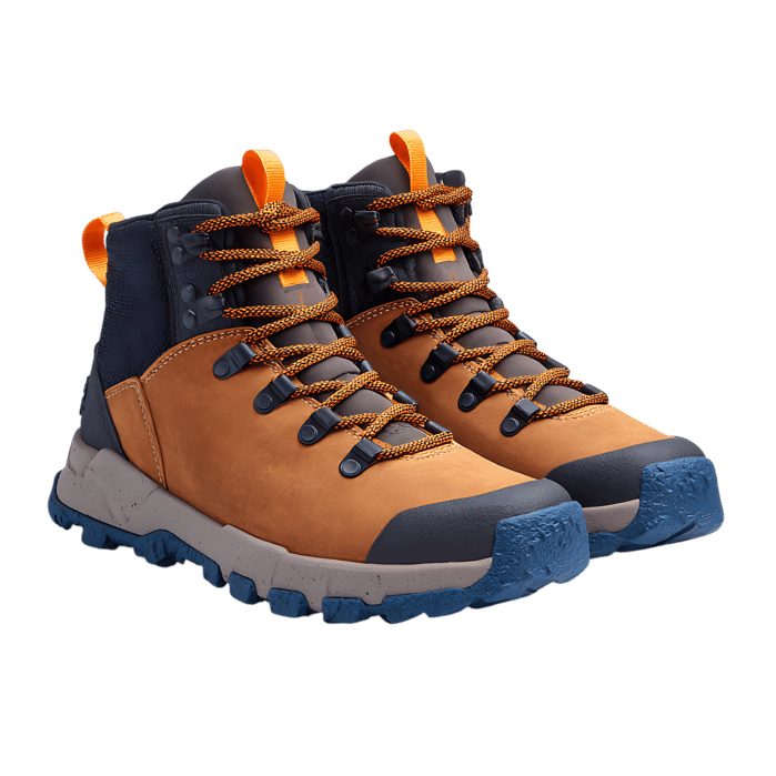 Stylish and durable hiking boots, perfect for outdoor adventures.