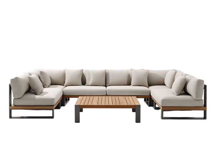 Modern Sectional Sofa Set