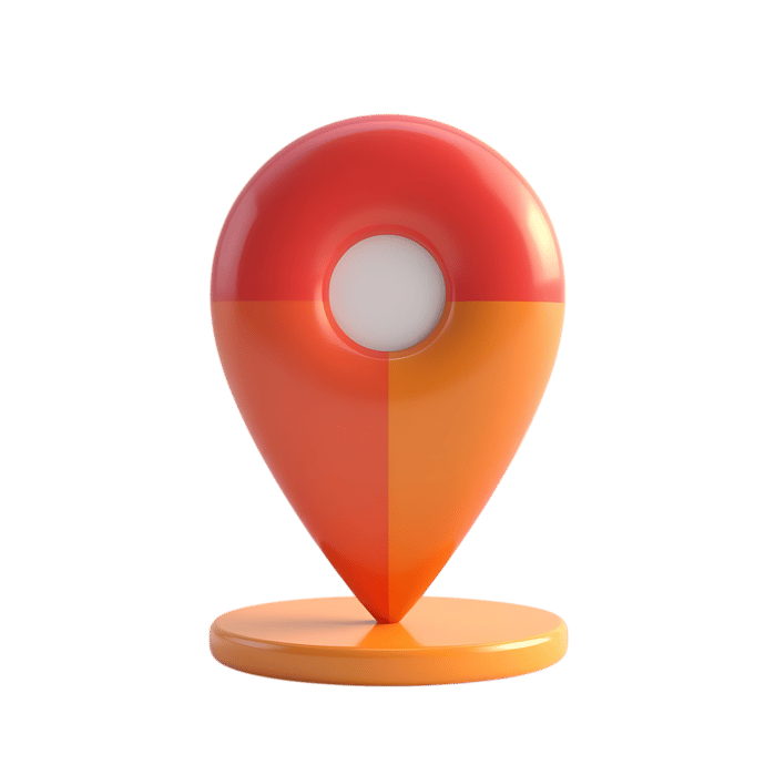 Shiny 3d map pointer for location, navigation, and travel themes