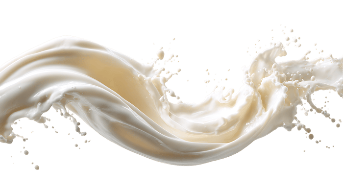Creamy milk splash, swirling elegance.