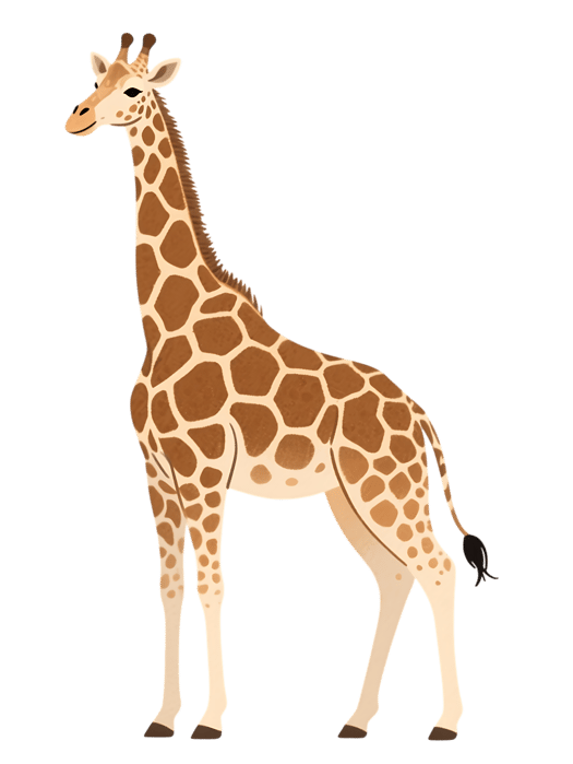 Illustration of a giraffe824