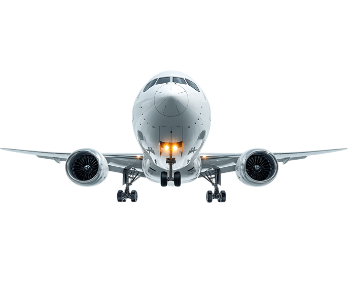 Powerful Airplane Ready for Takeoff