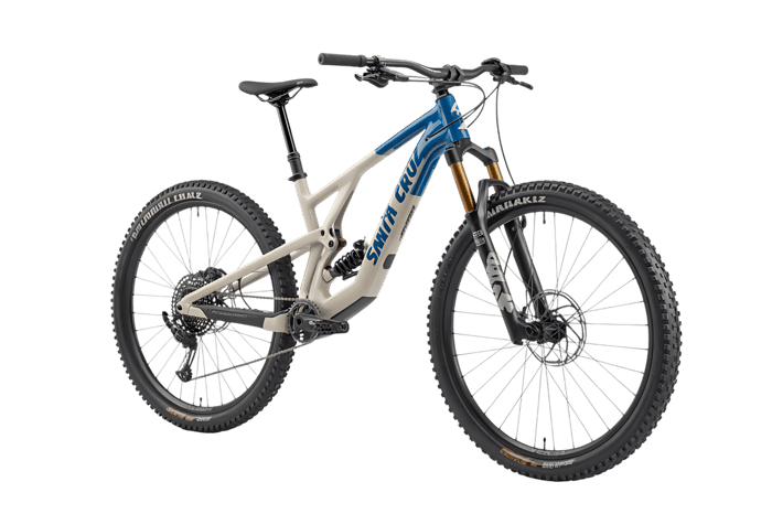 Full suspension mountain bike for off road cycling and trails