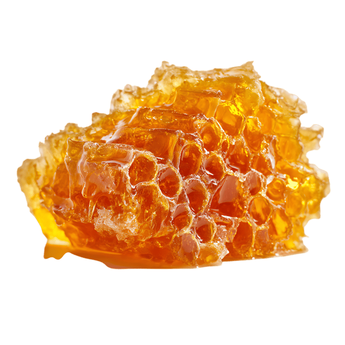 Golden honeycomb, sweet and rich