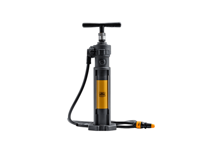 High pressure hand pump for inflatables.