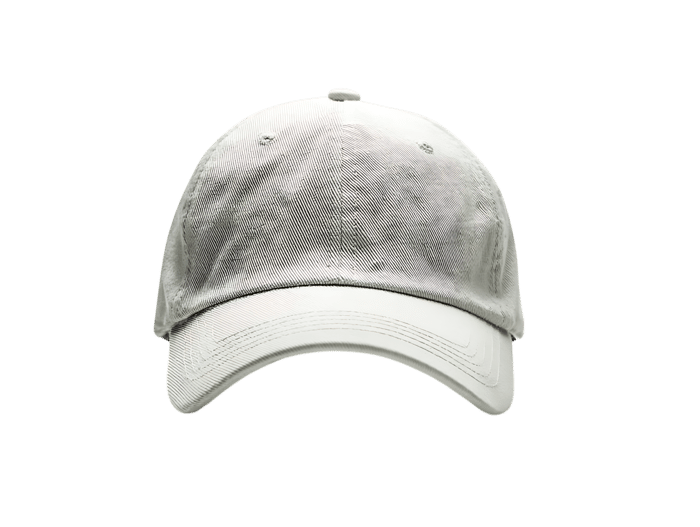 Classic light grey baseball cap