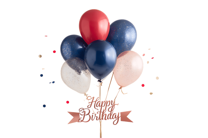 Happy Birthday! Celebrate with these festive balloons