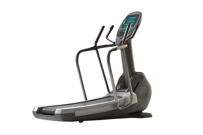 Elliptical trainer for fitness and cardio workout
