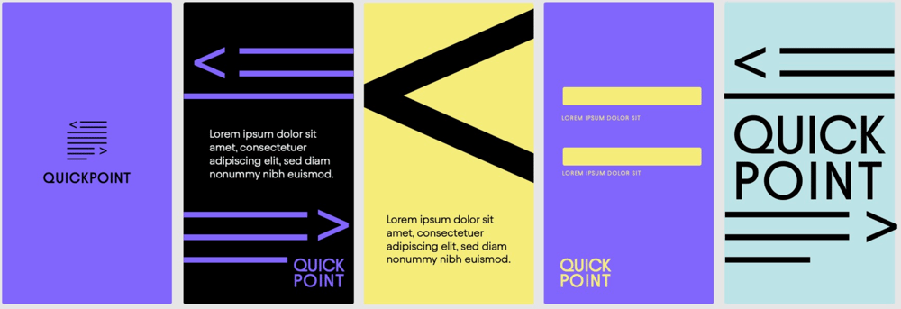 Quick point color usage examples