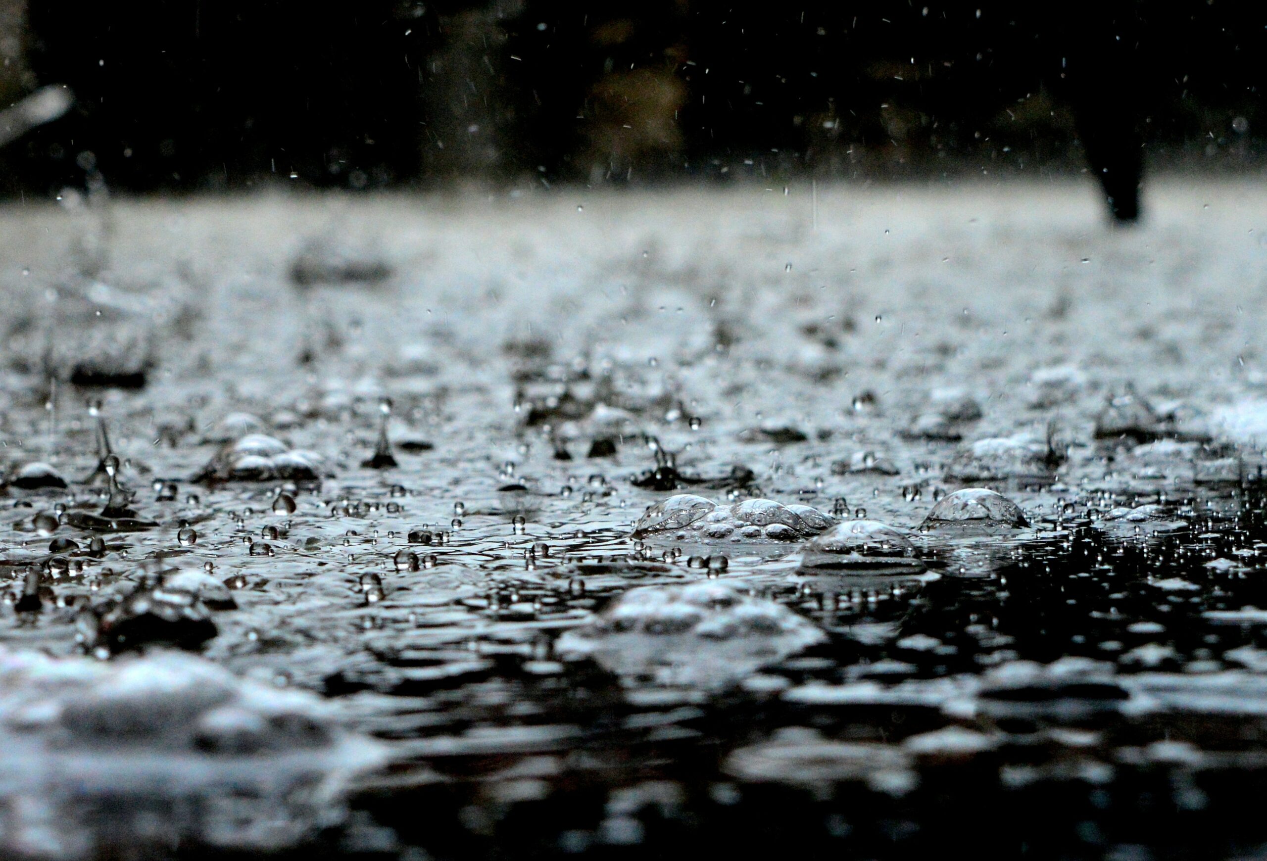 Why do we have water stressed crops with 30 inches of rain?