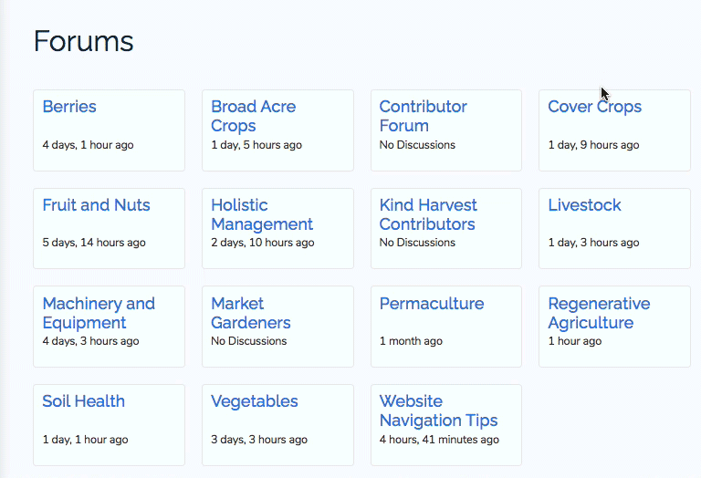 Forums are Fundamental