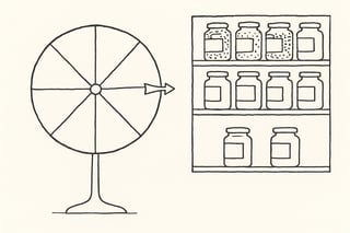 Jam Study, Paradox of Choice, and the Spinner Wheel