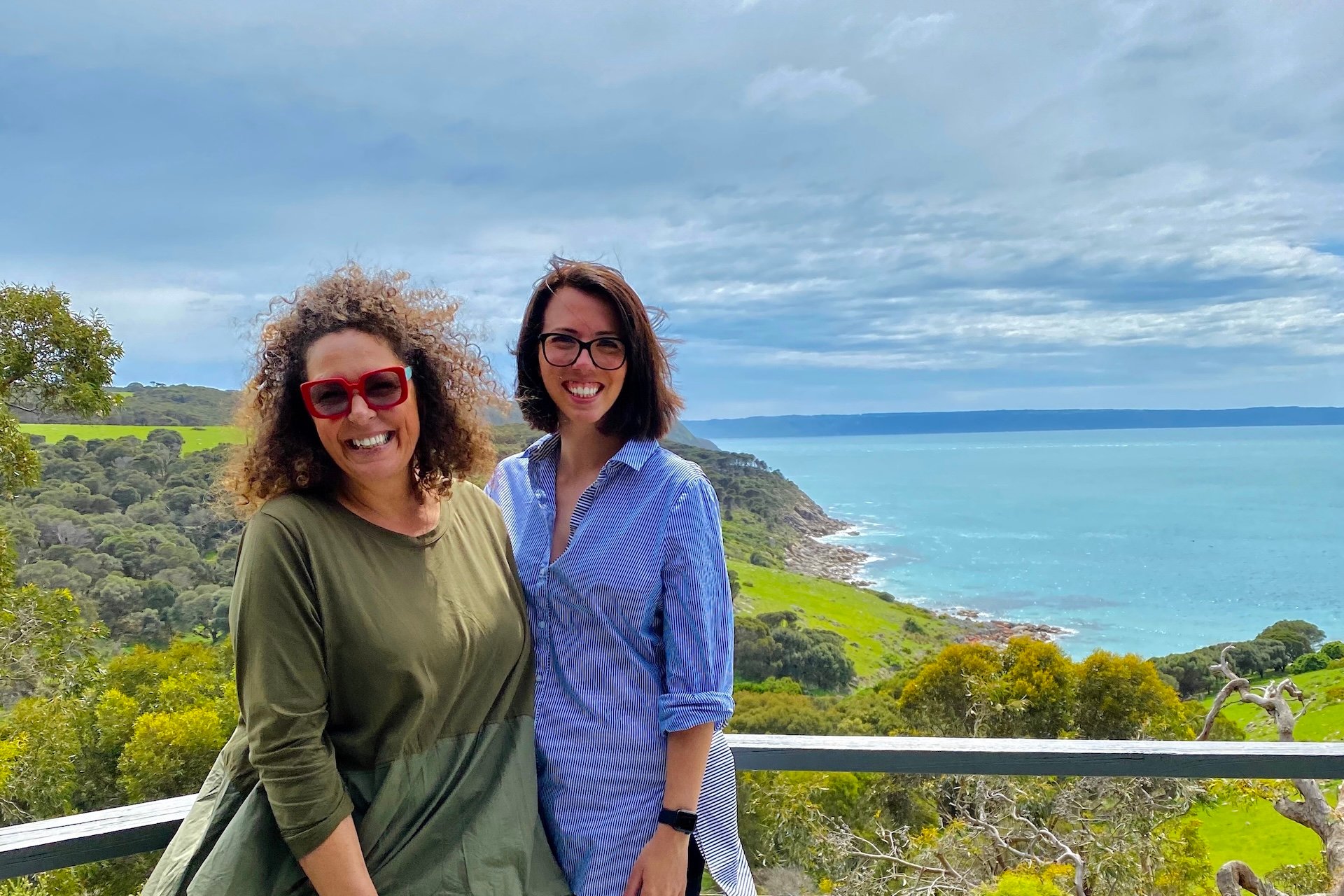 KARIN AND ALICE Sea Dragon Lodge Kangaroo Island