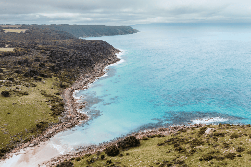 Luxury beachfront lodging at Sea Dragon Lodge Kangaroo Island South Australia, offering wildlife tours and panoramic views of the ocean