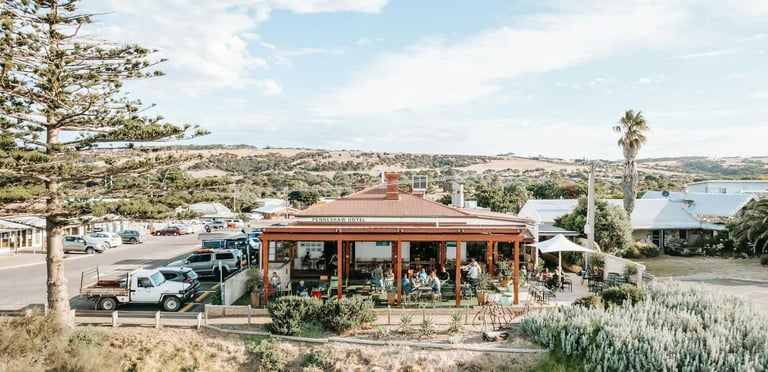 Penneshaw pub on Kangaroo Island