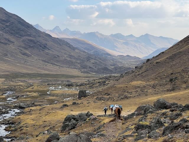 Navigating the glacial valley