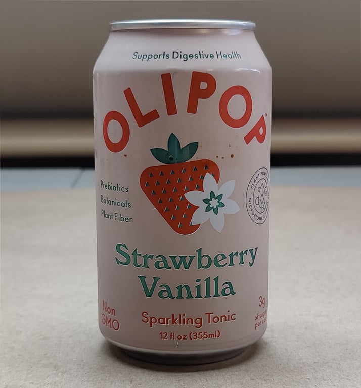 Olipop Strawberry Vanilla Nathan's Soda Guide