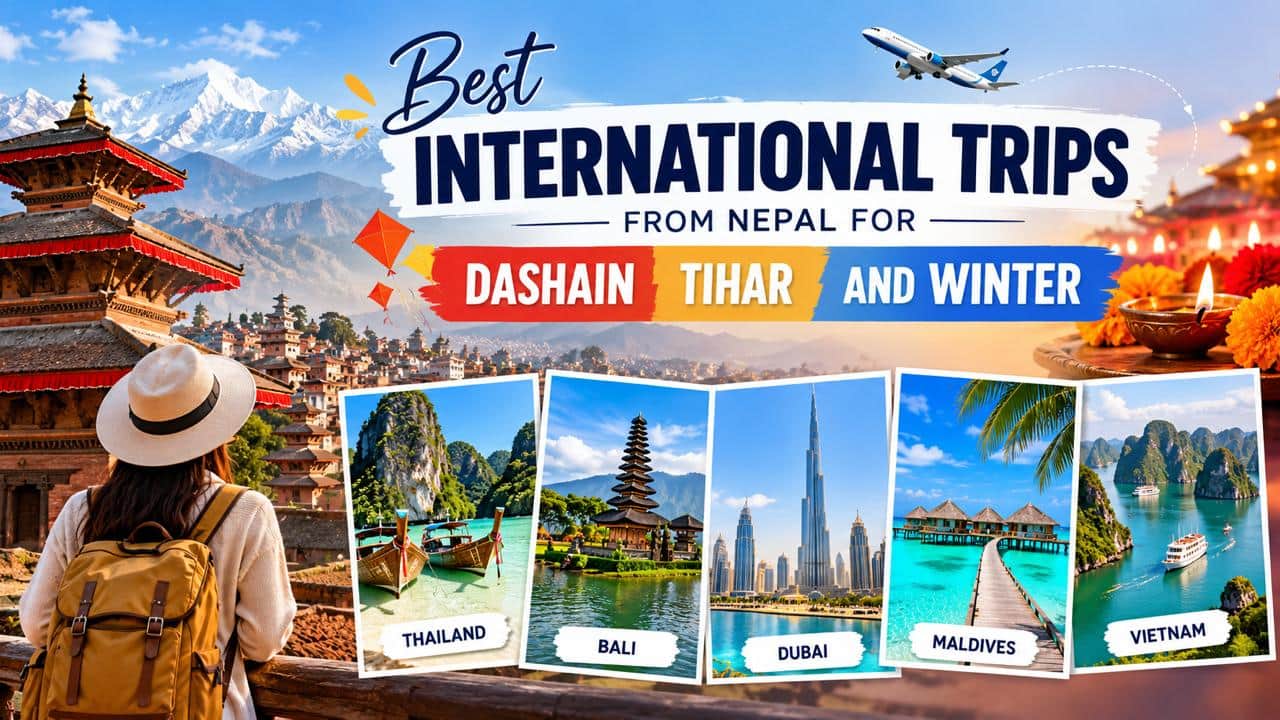 Best International Trips from Nepal for Dashain, Tihar and Winter