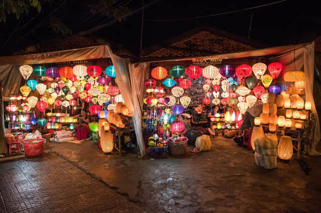 Lantern shop in Hoi An old town