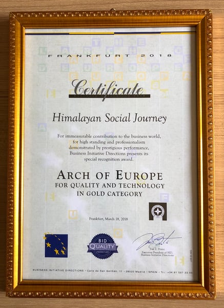 BID Quality Award