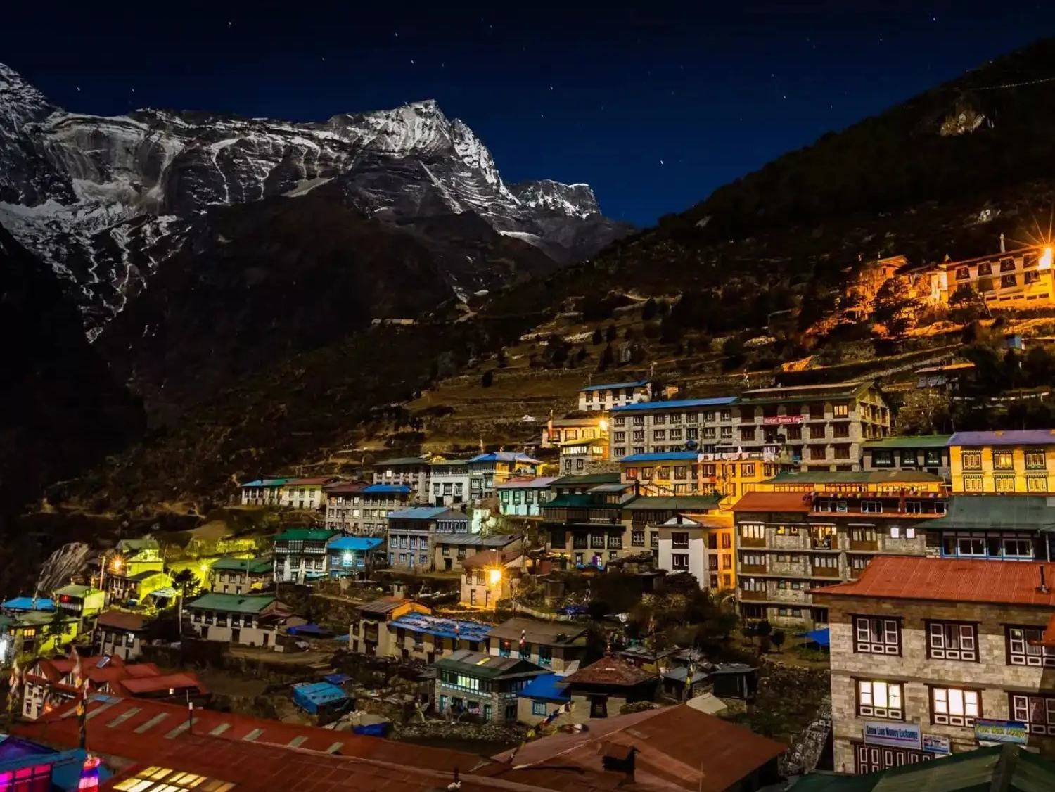 Night View of Everest