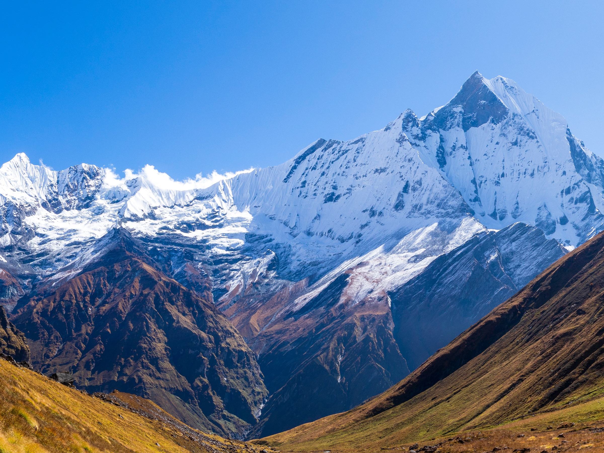 Machhapuchhre Base Camp en route