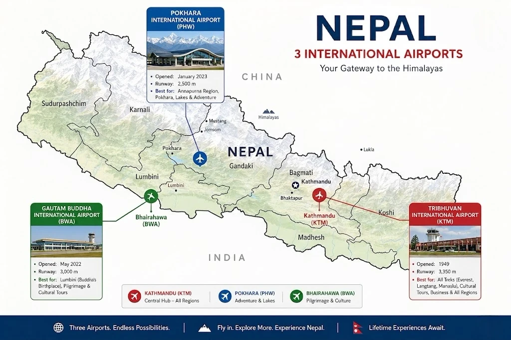 Airports in Nepal