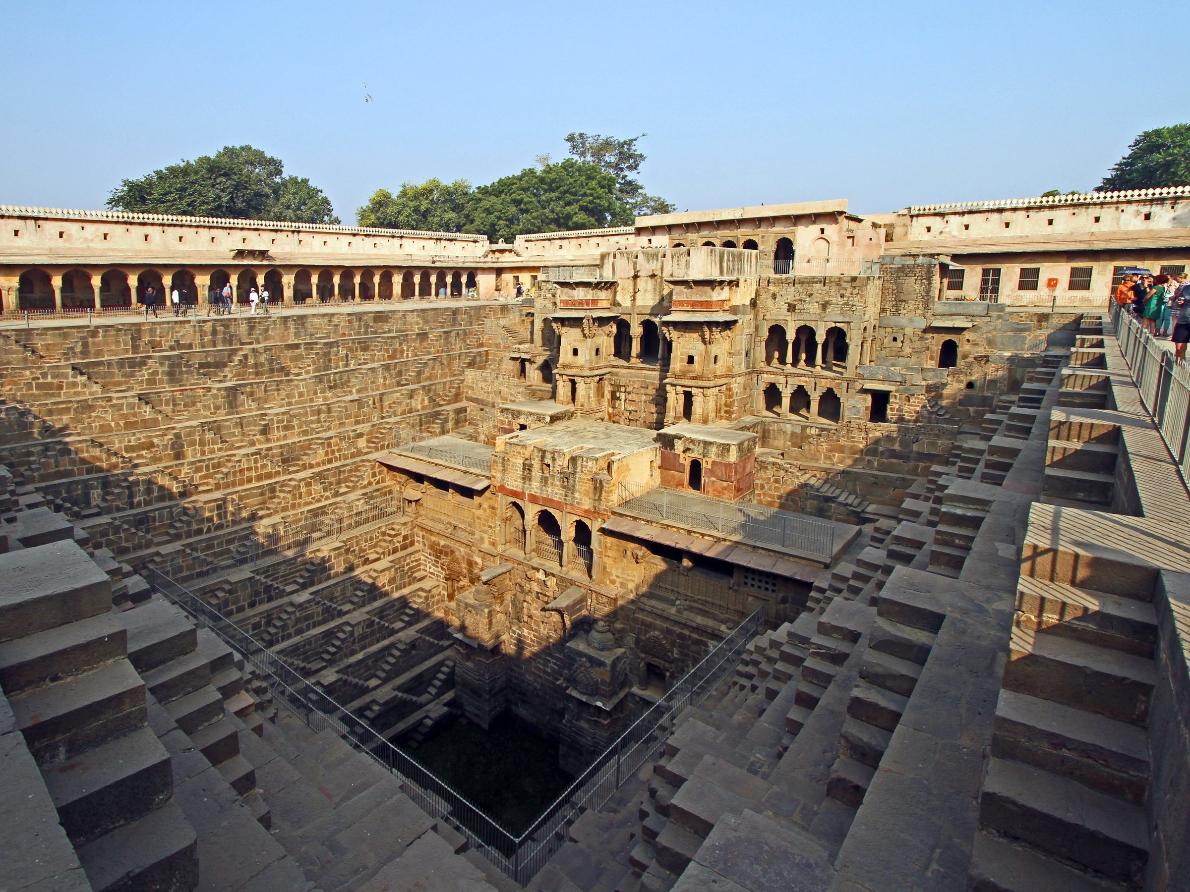Chand Baori on the road to Jaipur