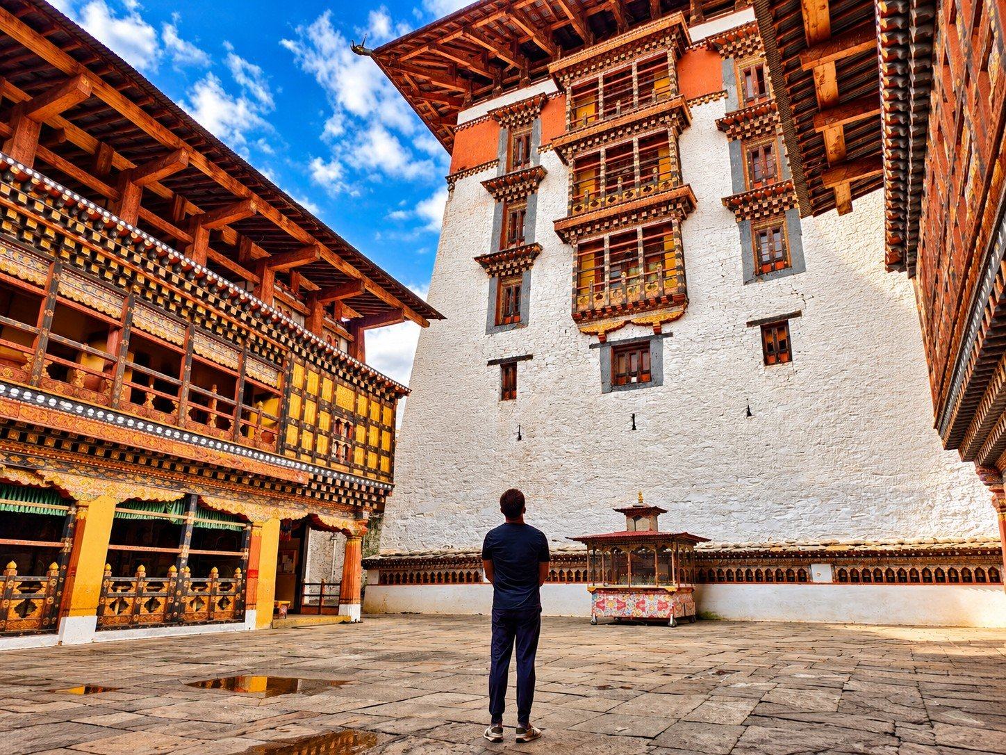 Inside Paro Dzong (Rinpung Dzong)