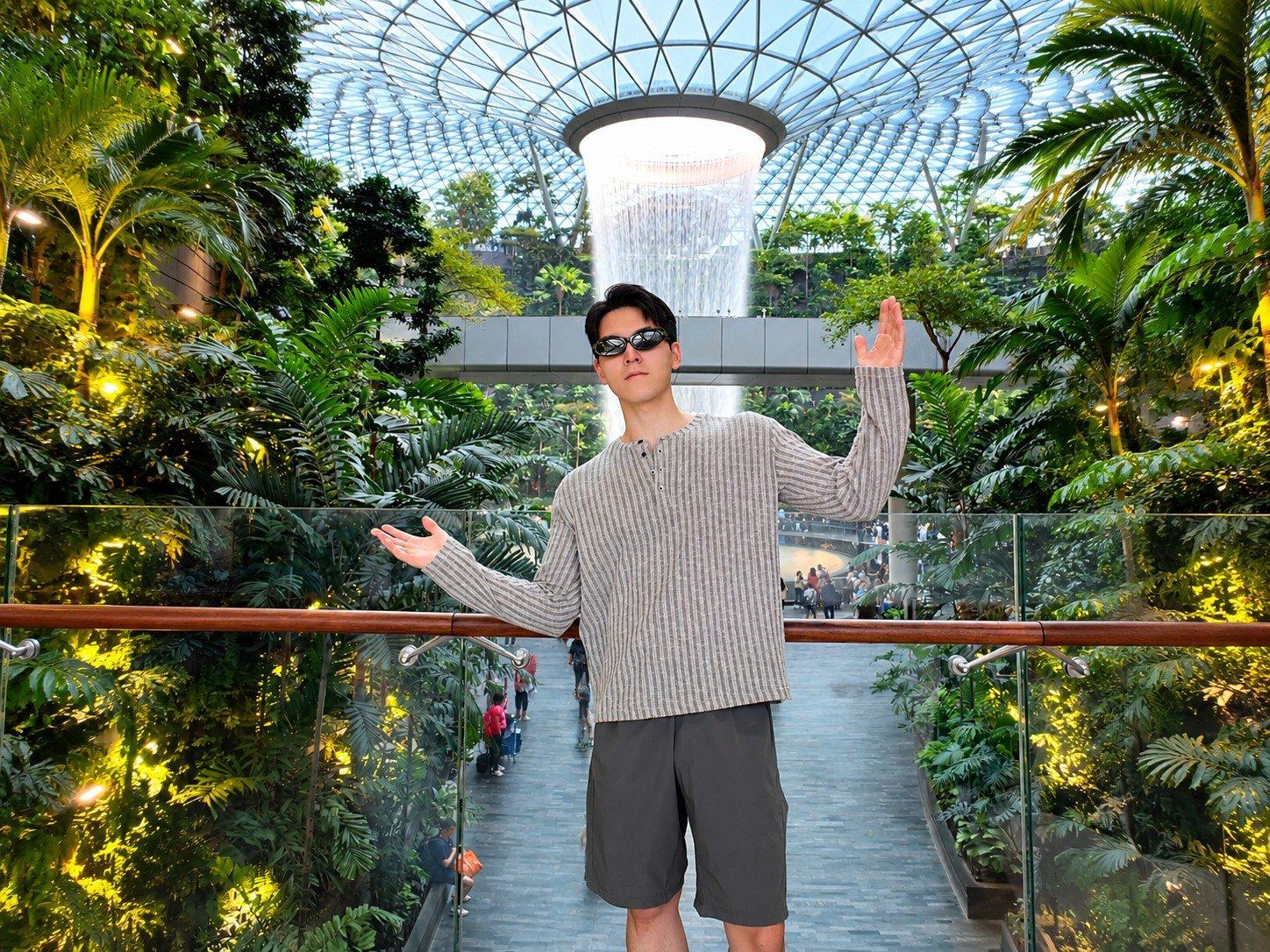 The Rain Vortex at Jewel, Changi Airport