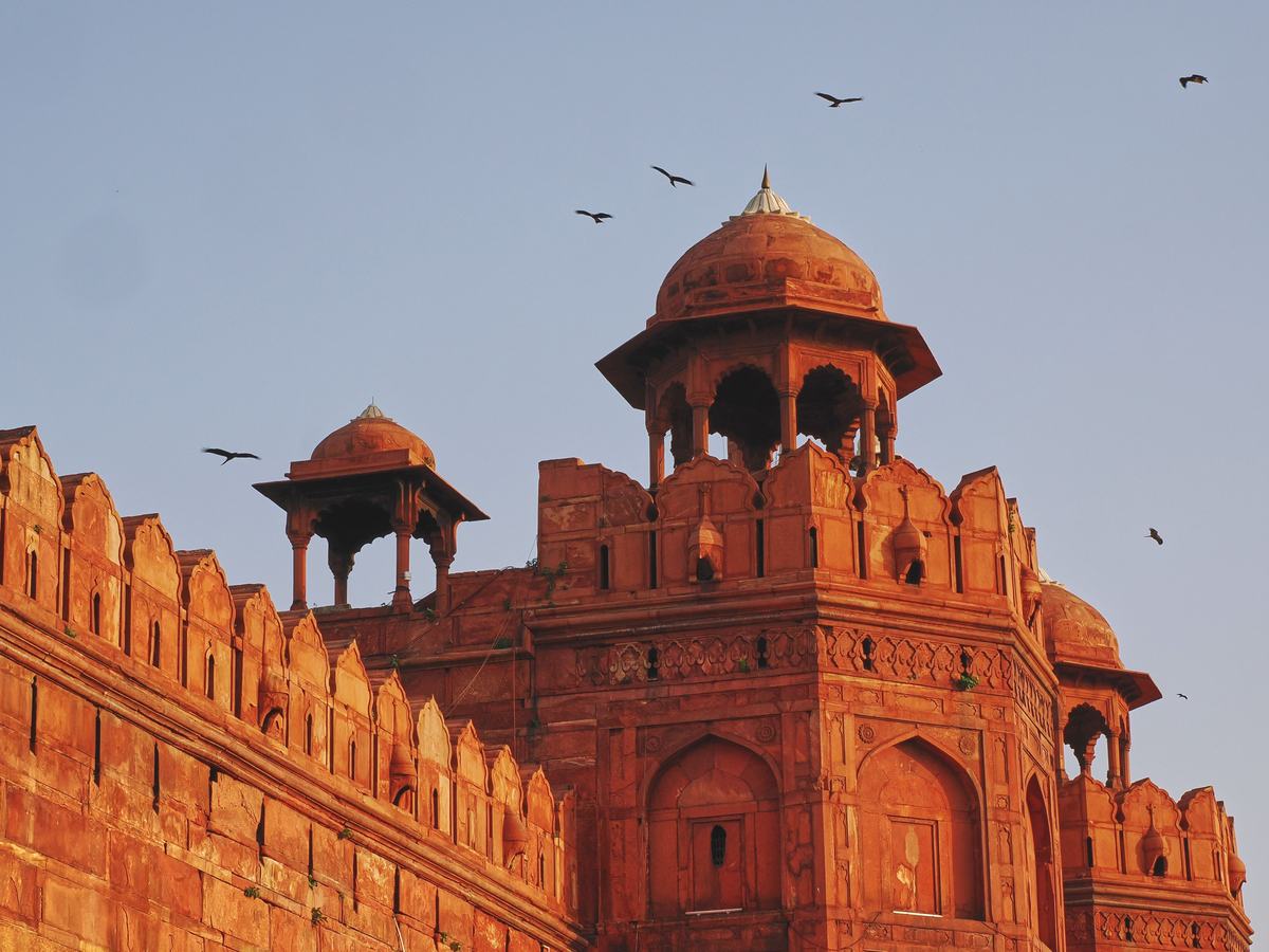Arrival in Delhi