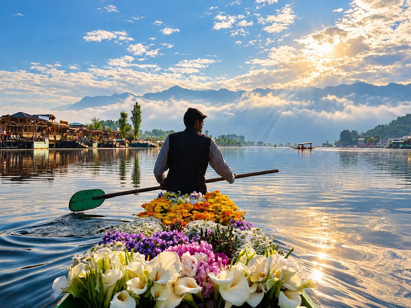 A last morning on Dal Lake