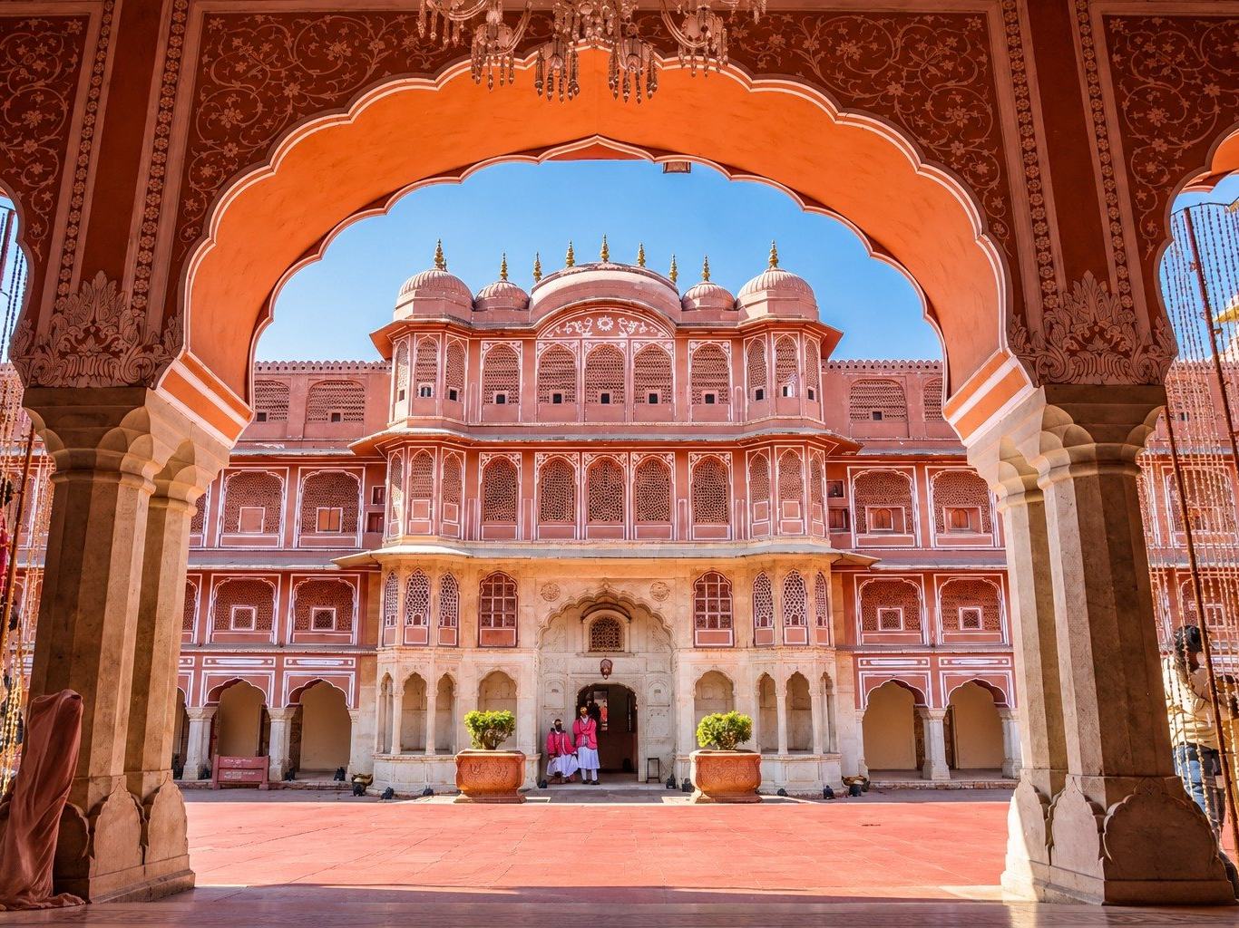 Chandra Mahal at the City Palace, Jaipur