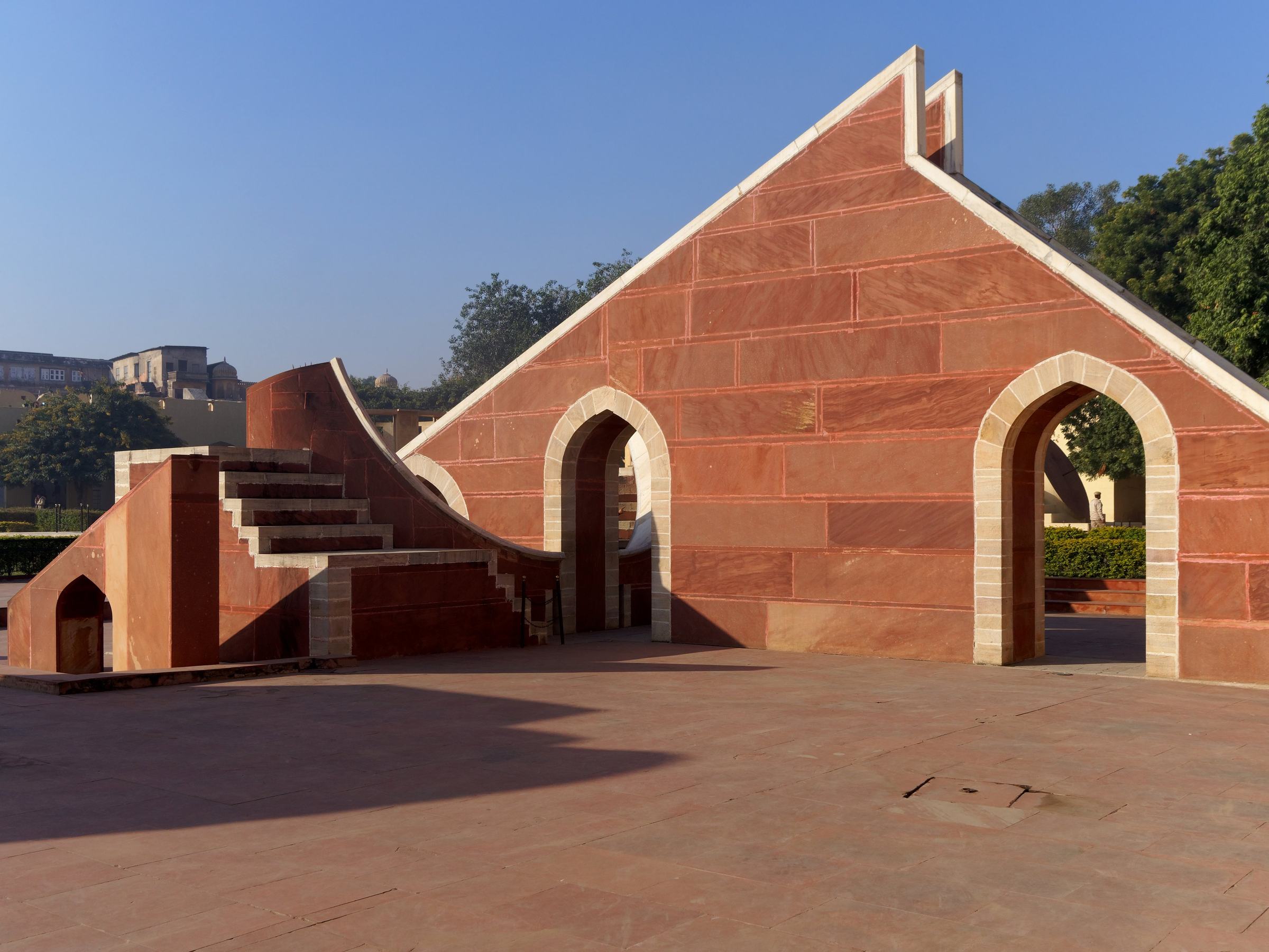An instrument at Jantar Mantar