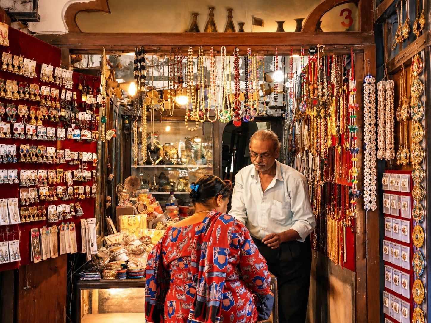 Silver in Johari Bazaar