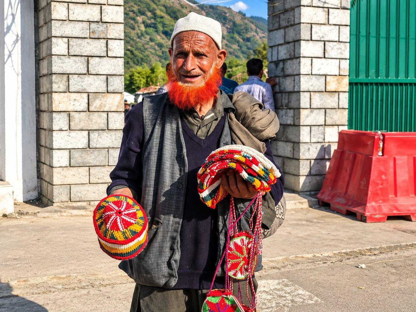 A craftsman in Srinagar