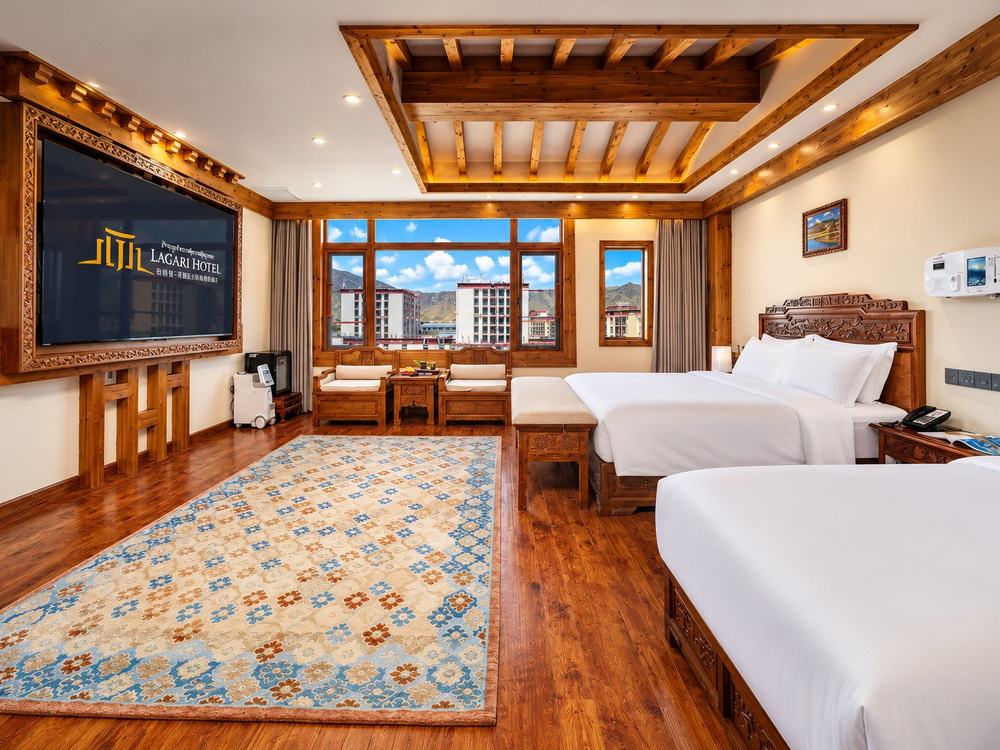 Lagari Hotel Lhasa – Twin guest room
