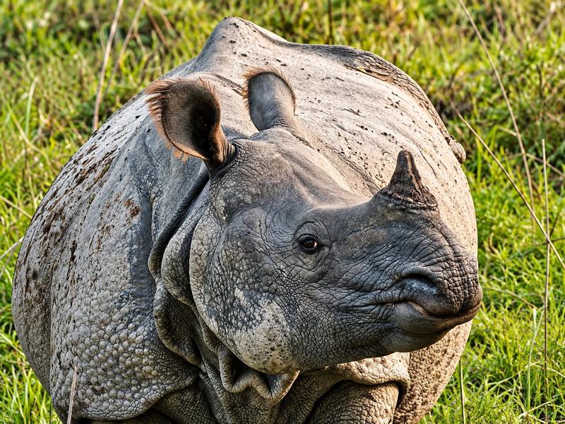 Look for rhino in the park that holds most of Nepal's one-horned rhinos