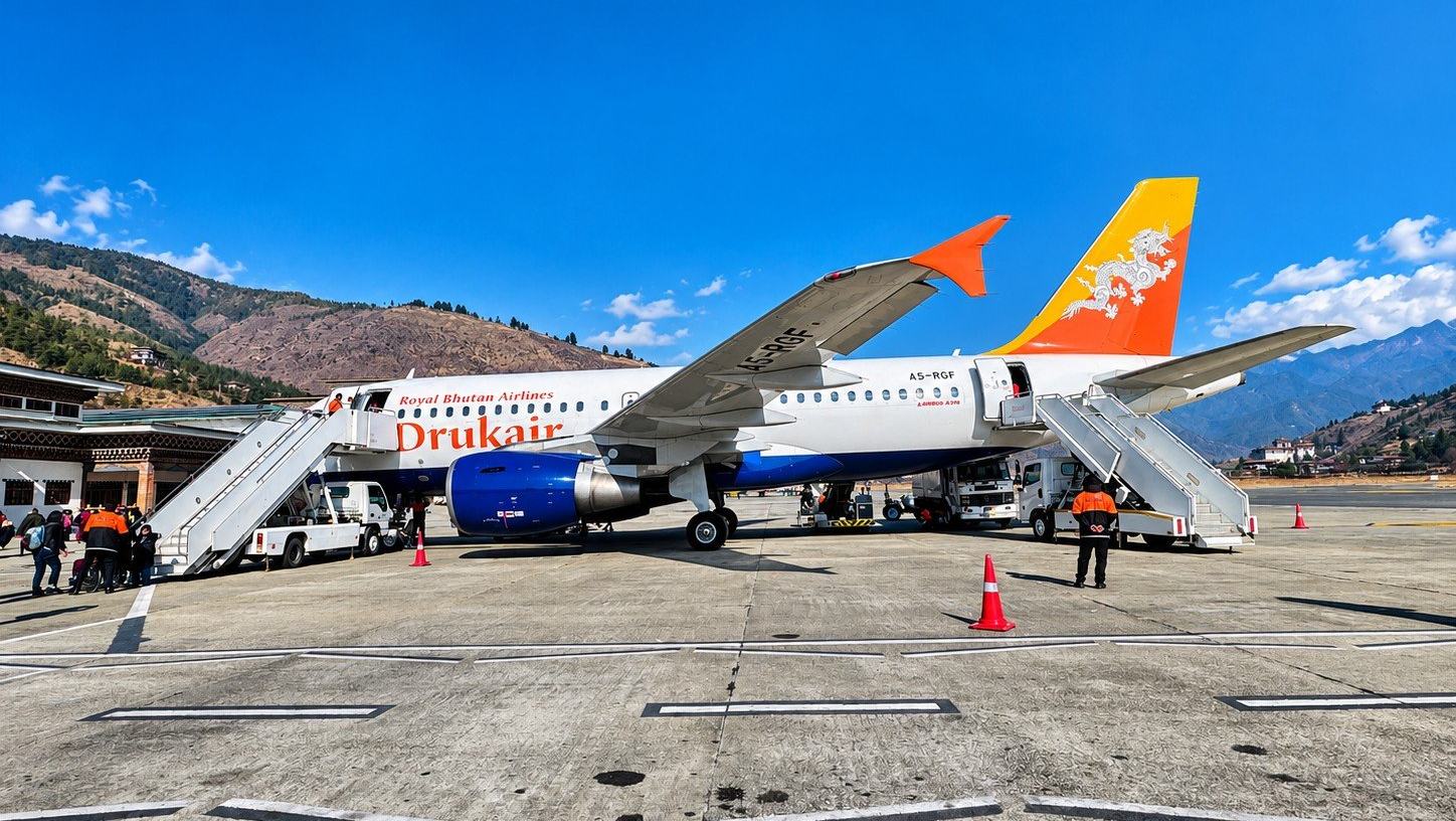 Singapore to Bhutan Direct Flights 2026-27: Drukair Schedule