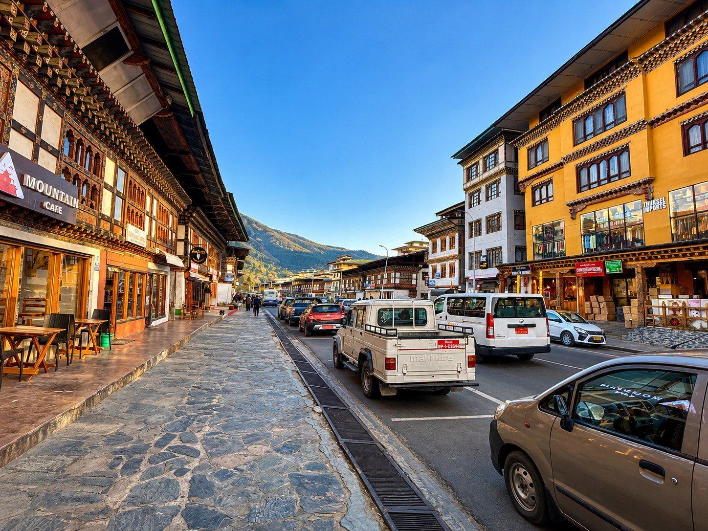 A last morning in Paro town