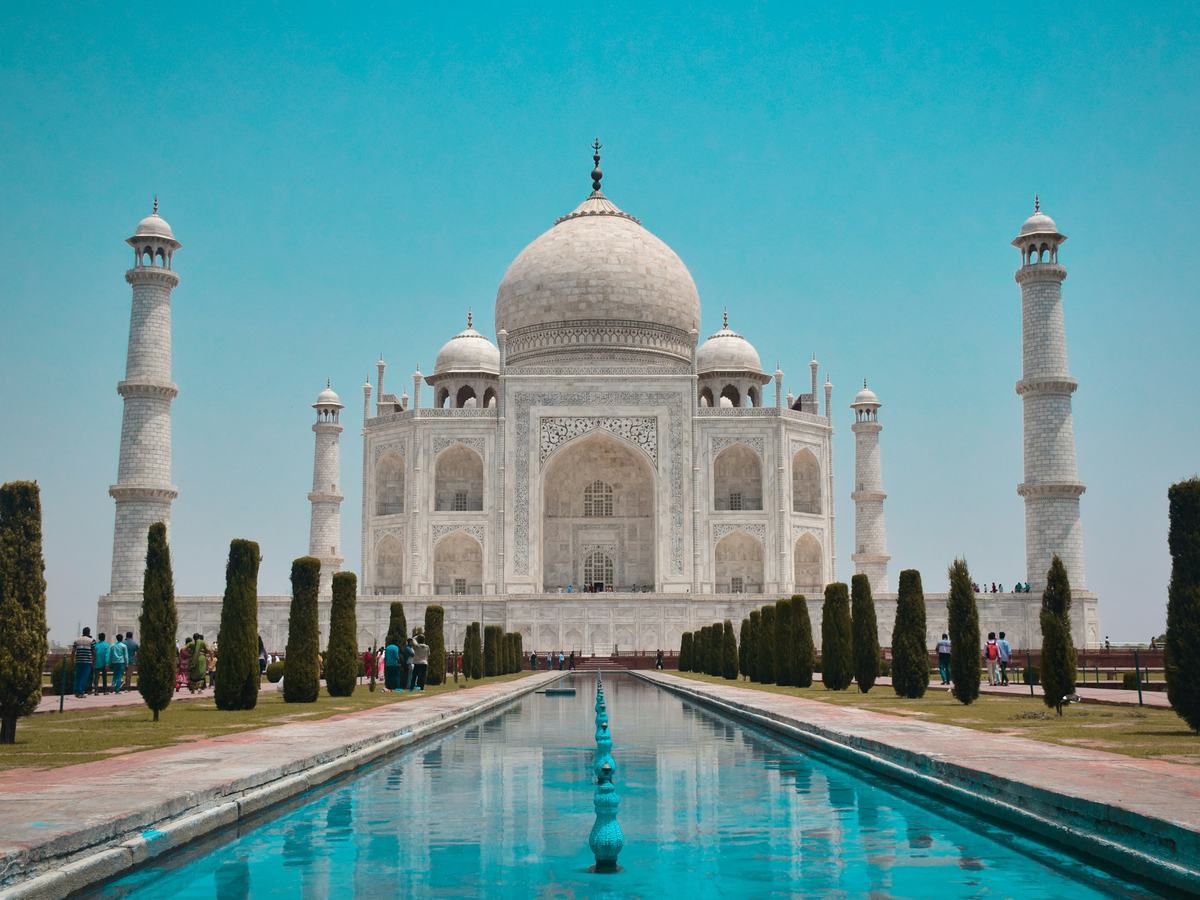 The Taj Mahal at Agra