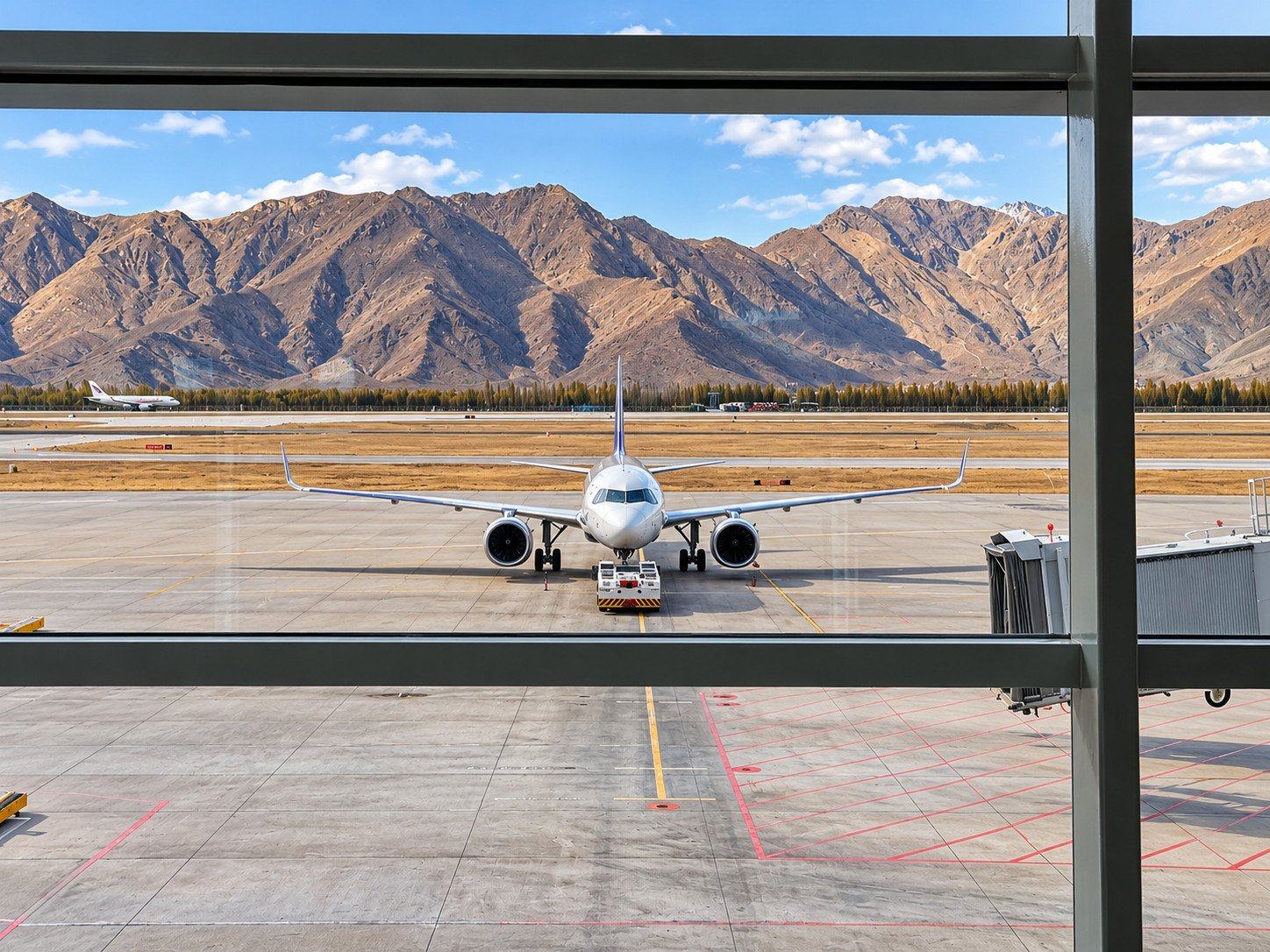 The view from the terminal